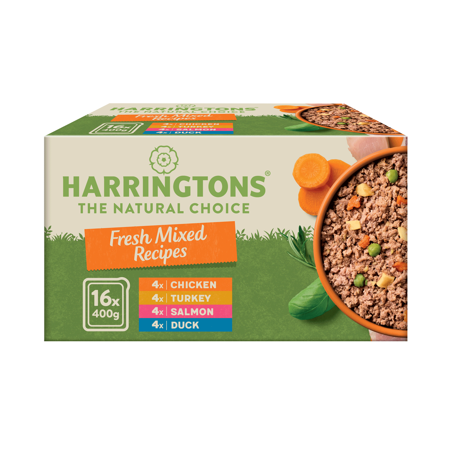 Harringtons Mixed Wet Dog Food Bumper Pack 16 x 400g Harringtons Pet Food