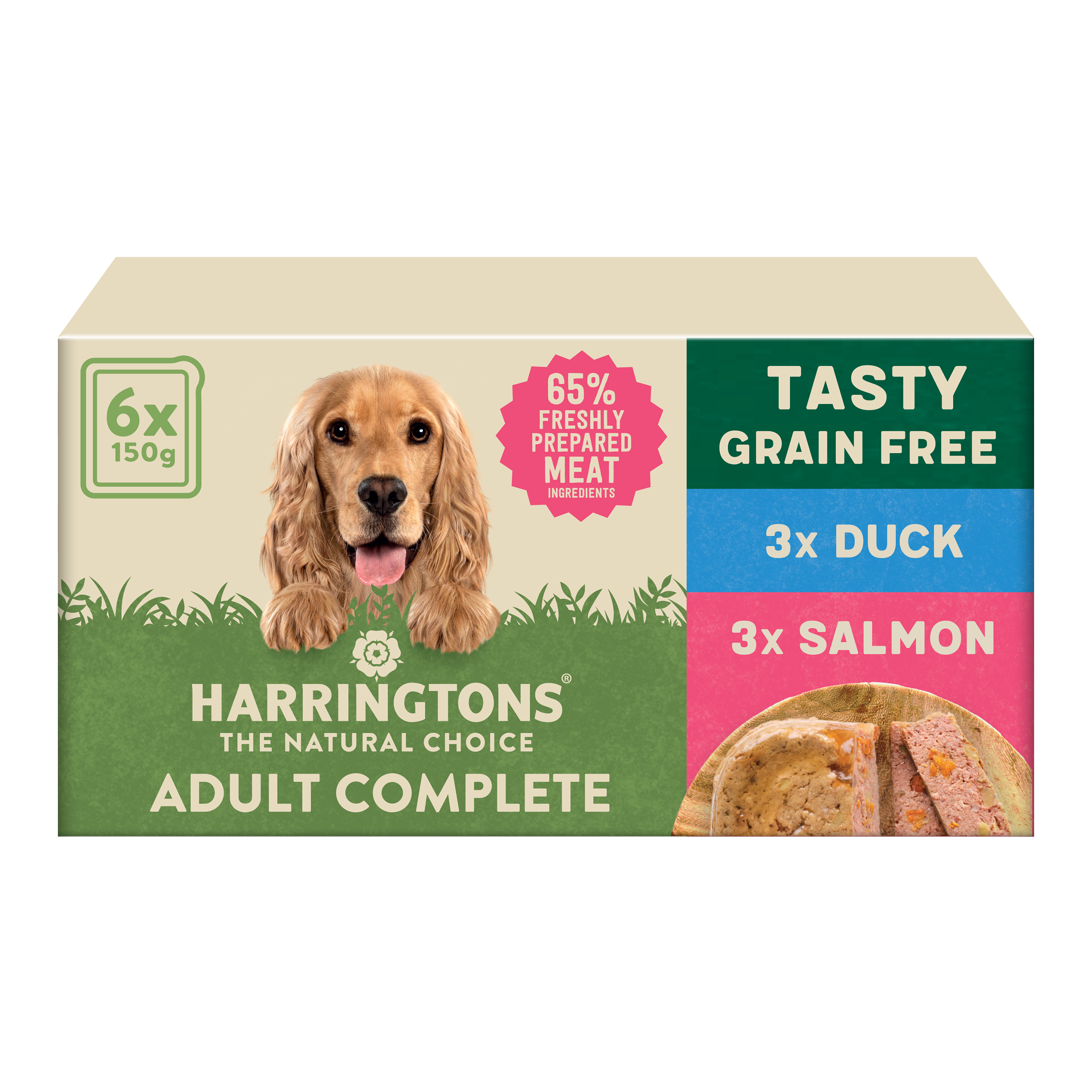 Harringtons wet 2025 dog food 150g