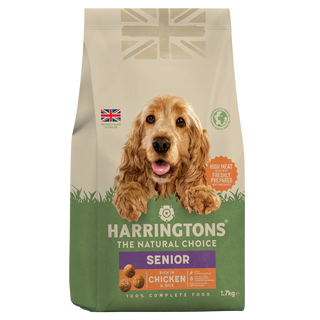 Dry Senior Dog Food Rich in Chicken & Rice 1.7kg