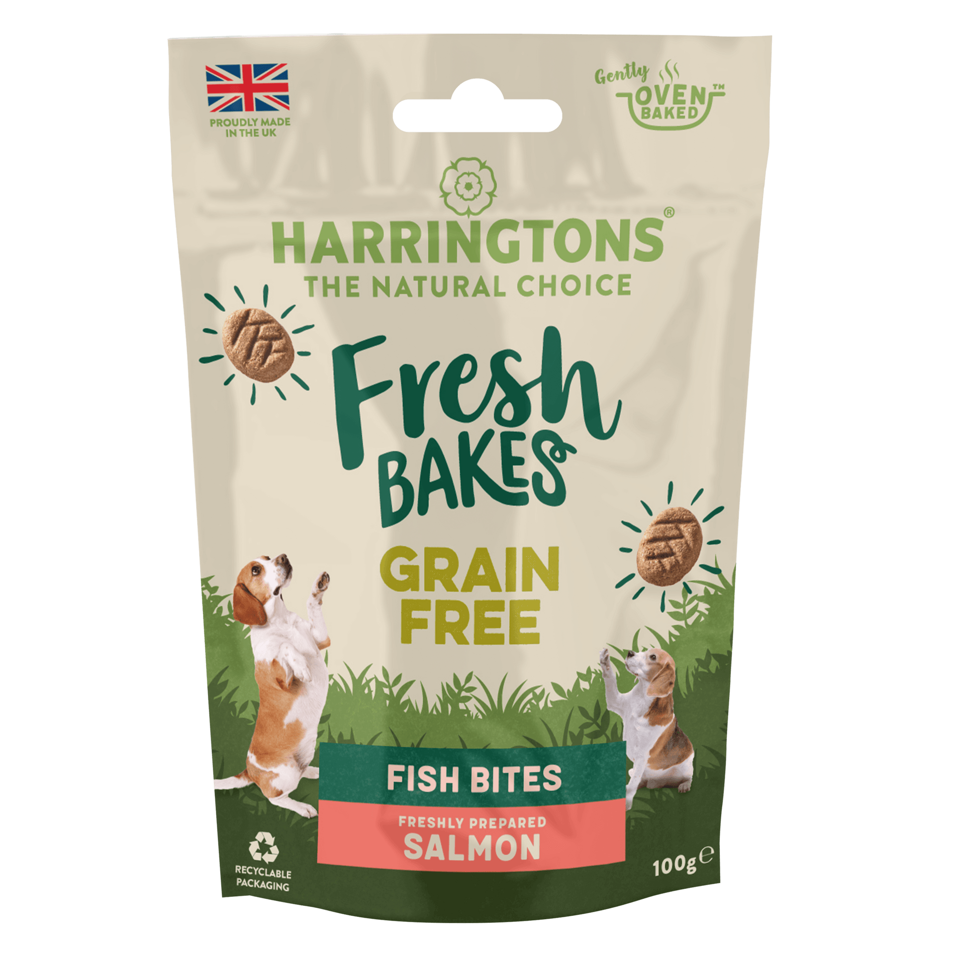 Baked Salmon Fish Bites Dog Treats | Harringtons – Harringtons Pet Food