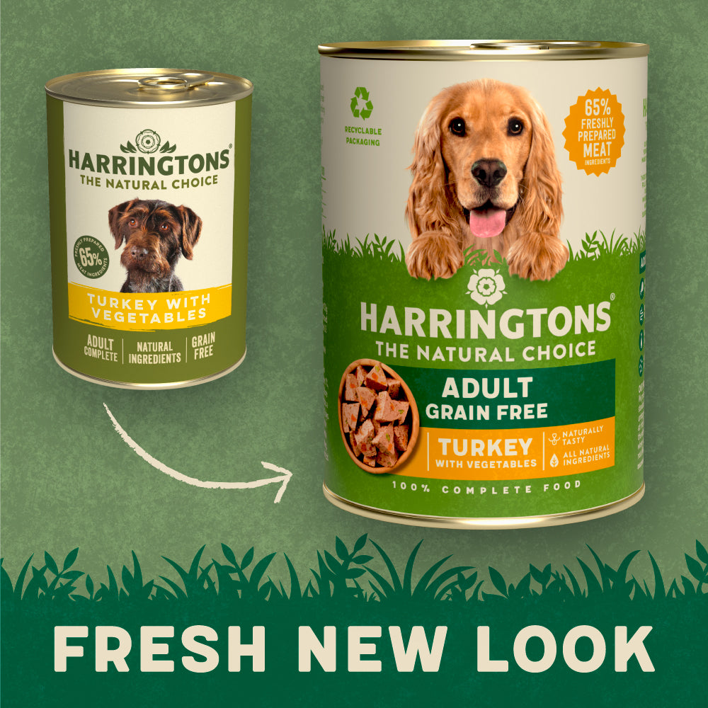 Harringtons wet dog deals food