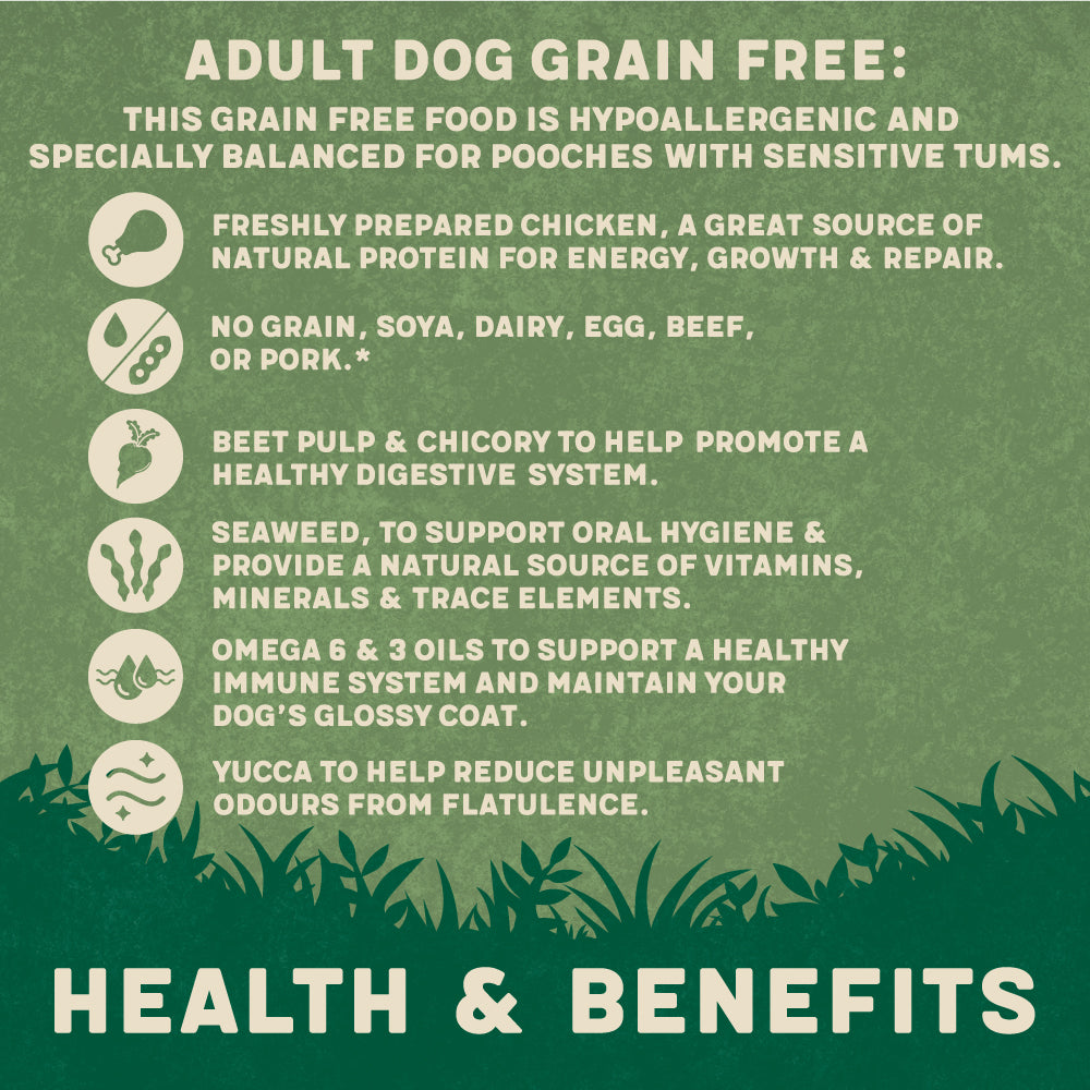 Grain Free Chicken Sweet Potato Dog Food Harringtons Pet Food