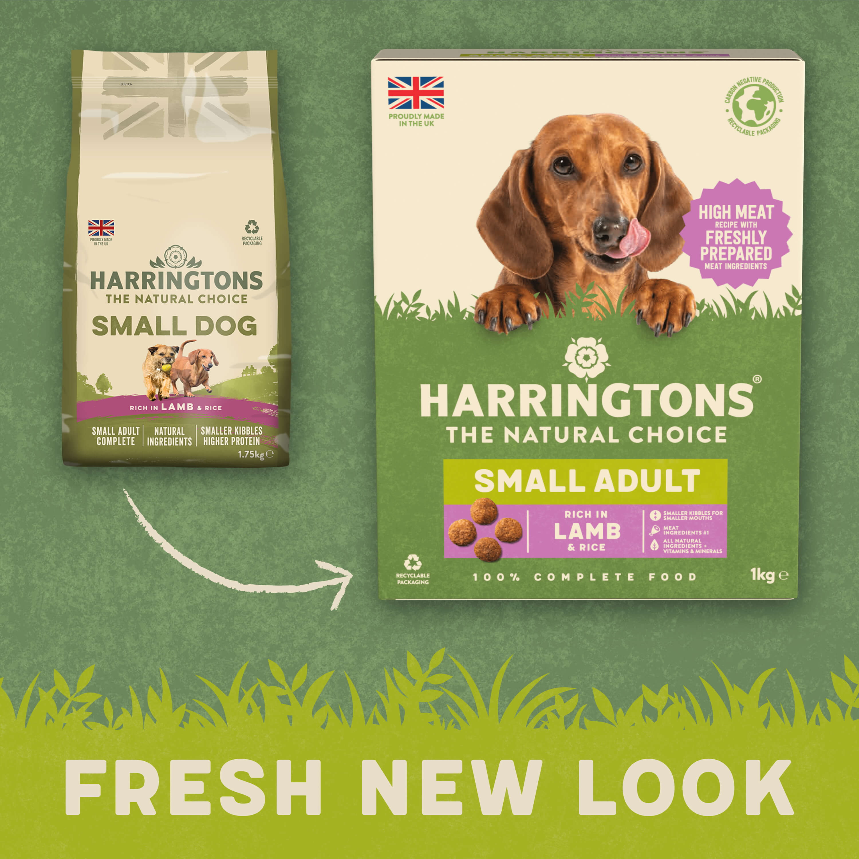 Harringtons Complete Small Dry Adult Dog Lamb Rice 5 x 1kg Harringtons Pet Food